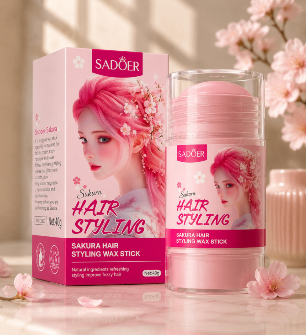 استیک موم مو سادور مدل Sakura Hair Styling Wax Stick وزن ۴۰ گرم
