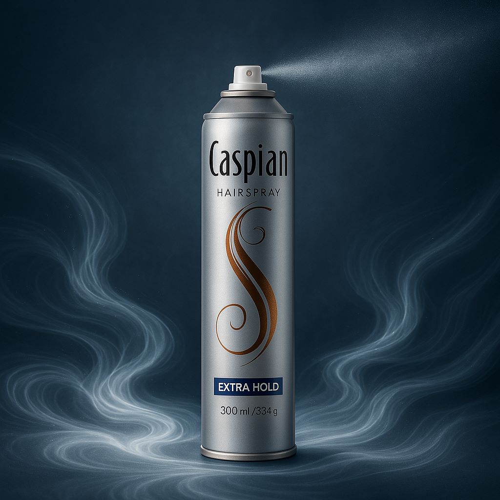 اسپری مو کلاسیک کاسپین (حالت‌دهی قوی و ماندگار مومناسب انواع مو و استفاده روزانه) 500ML