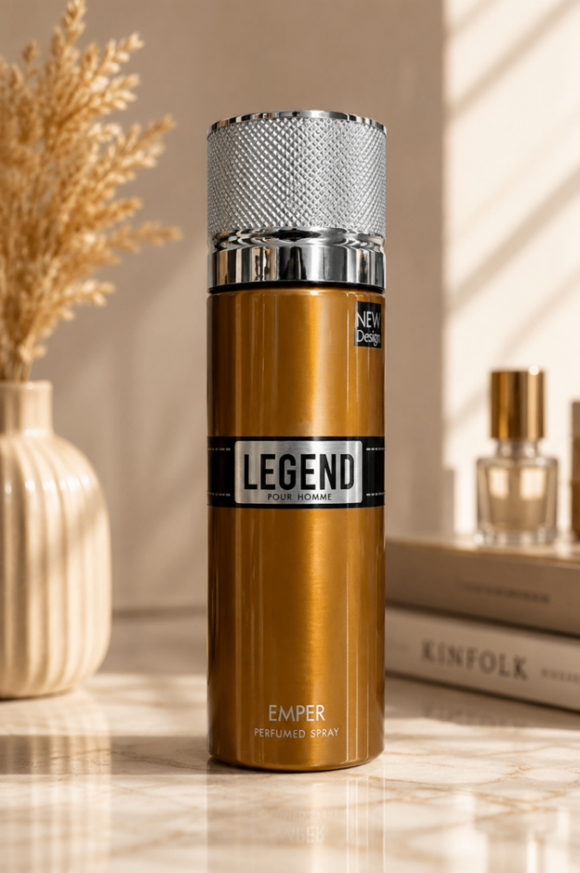 اسپری خوشبوکننده بدن مردانه امپر لجند مدل Legend Pour Homme حجم 200 میلی‌لیتر