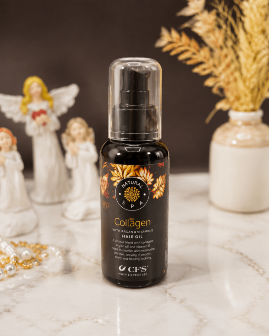روغن موی کلاژن OPS Hair Cosmetic (OPS Collagen Moisturizing & Nourish Hair Oil) – حجم ۱۰۰ میلی‌لیتر