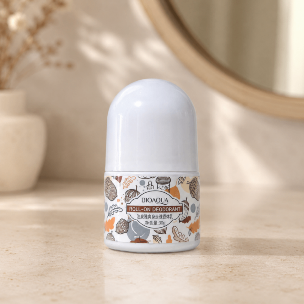 رول دئودورانت بیوآکوا مدل Roll-On Deodorant، مناسب زیر بغل، وزن ۳۰ گرم