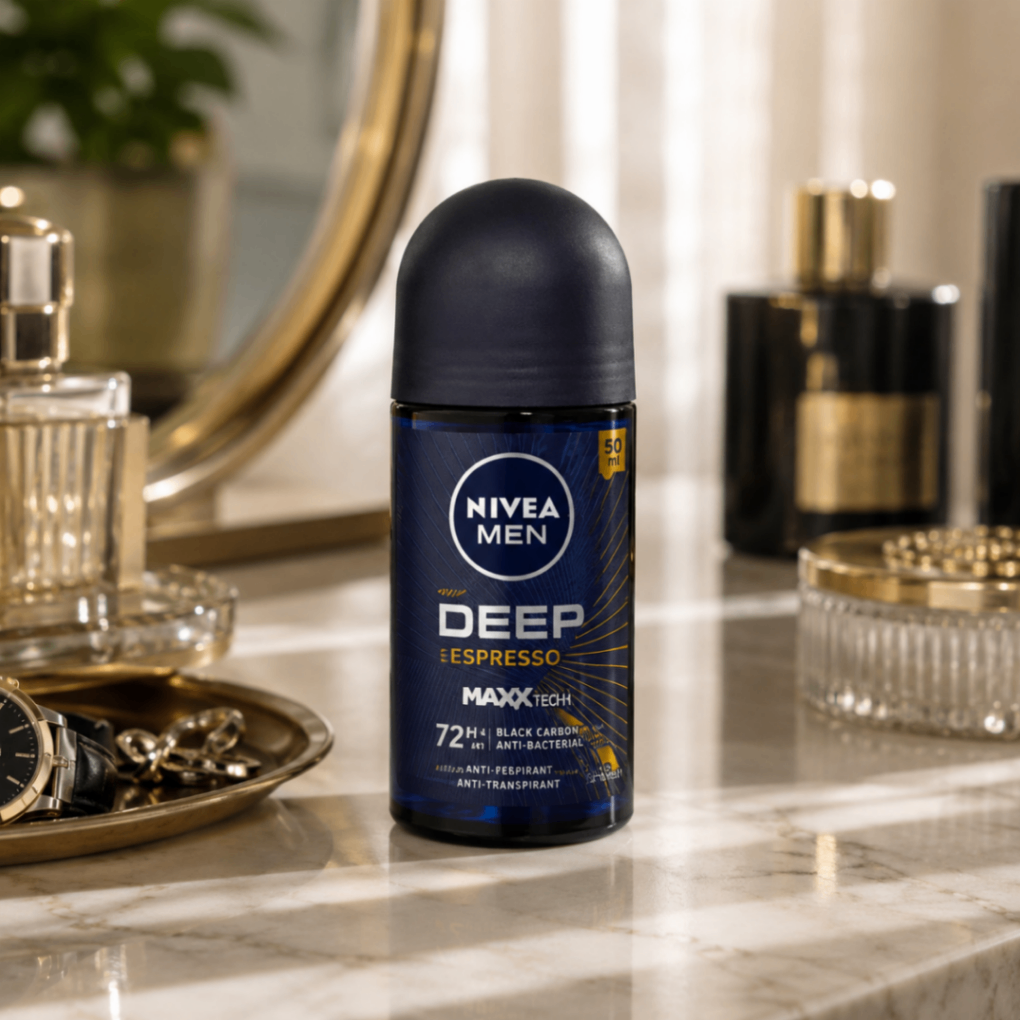 رول ضد تعریق مردانه نیوآ مدل Deep Espresso MaxxTech 72H حجم 50 میلی‌لیتر
