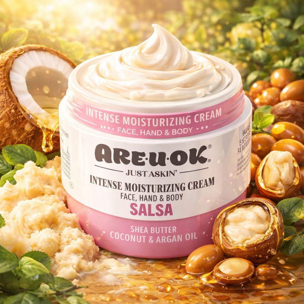 کرم مرطوب‌کننده قوی صورت دست و بدن مدل SALSAآریوکی Areuok (رطوبت‌رسانی عمیق تغذیه‌کننده پوست افزایش نرمی و لطافت) 250ml