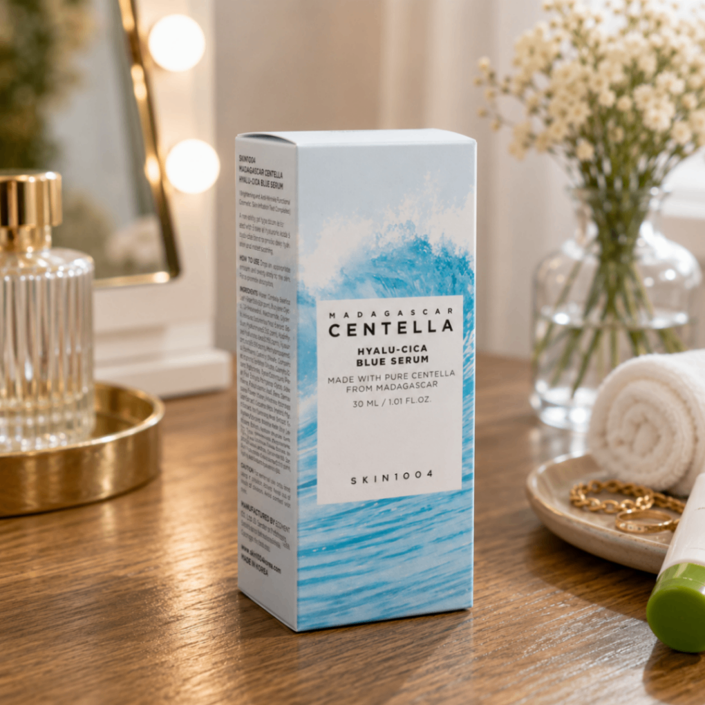 سرم آبرسان و تسکین‌دهنده سنتلا Centella Hyalu-Cica Blue Serum حجم 30 میلی‌لیتر