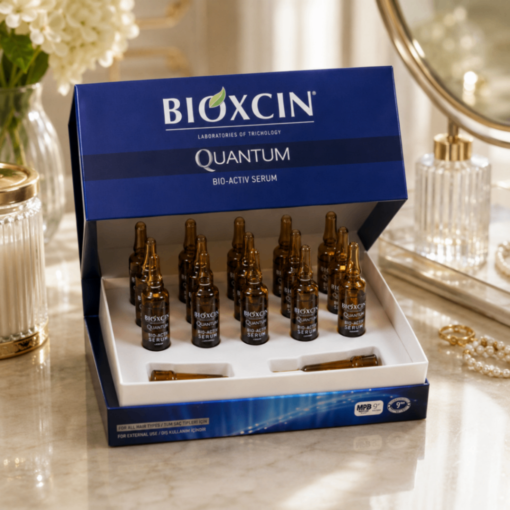 سرم ضد ریزش مو بیوکسین کوانتوم Bioxcin Quantum Bio-Activ Serum آمپول 15×6 میلی‌لیتر