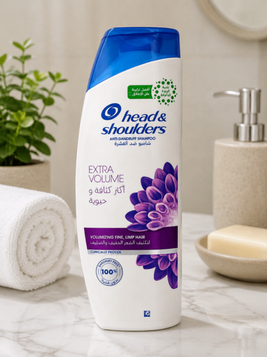 شامپو ضد شوره Head & Shoulders Extra Volume – شامپو افزایش حجم موهای نازک و کم‌پشت