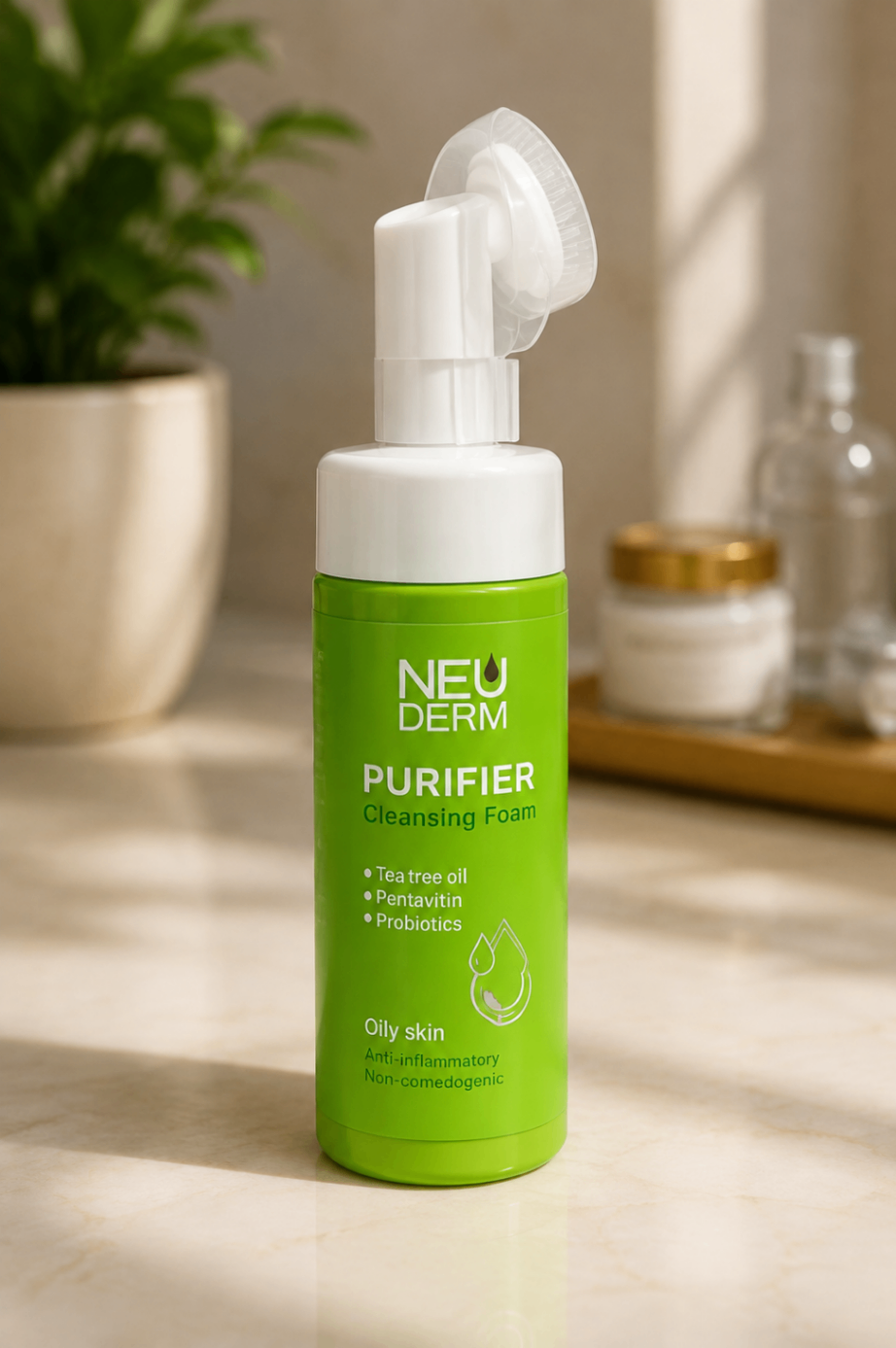 فوم شستشوی صورت نئودرم مدل Purifier مناسب پوست چرب حجم 150 میل