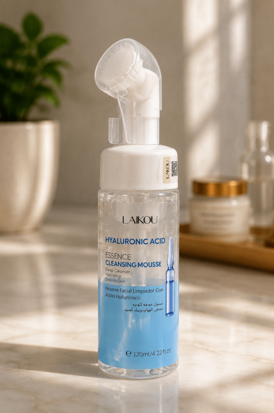 موس شست‌وشوی صورت هیالورونیک اسید لایکو مدل Cleansing Mousse حجم ۱۲۰ میلی‌لیتر