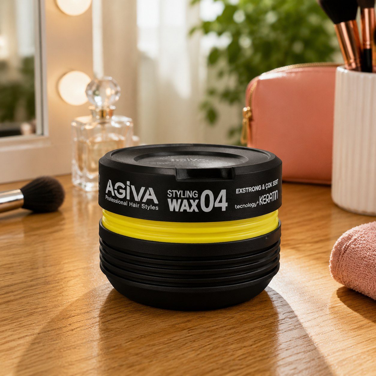 واکس مو آگیوا Styling Wax 04 مدل Extra Strong حاوی کراتین حجم 175 میلی‌لیتر