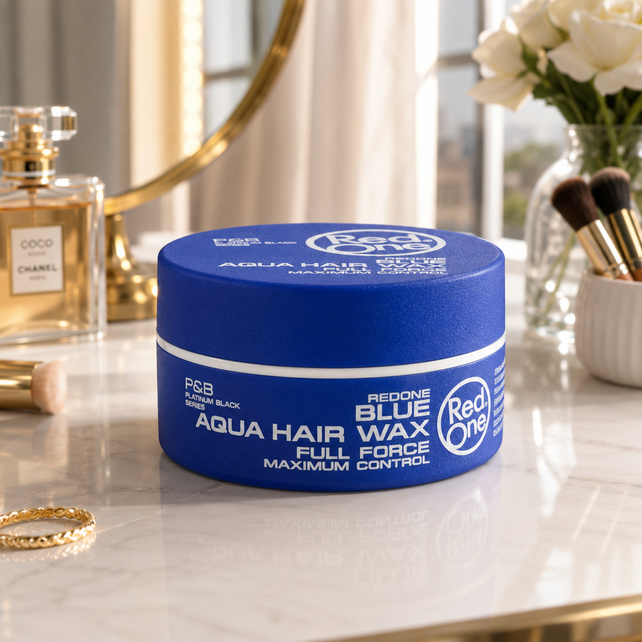 واکس مو ردوان مدل Blue Aqua Hair Wax با کنترل حداکثری - استایل خیس