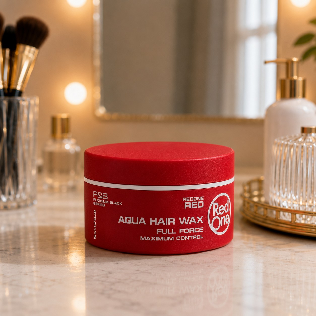 واکس مو ردوان مدل Red Aqua Hair Wax با کنترل حداکثری - مناسب استایل خشک و براق