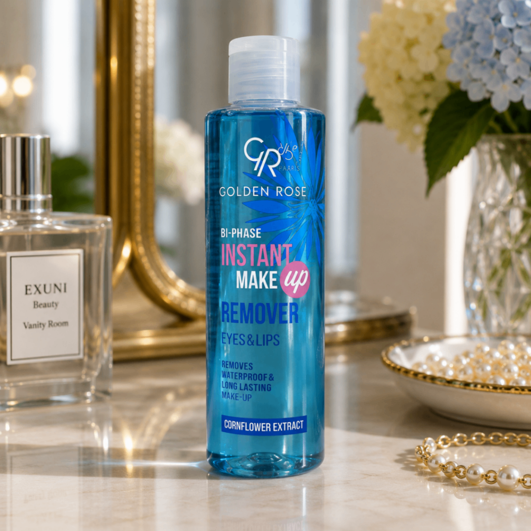 پاک‌کننده دو فاز آرایش چشم و لب گلدن رز Golden Rose Bi-Phase Instant Make Up Remover Eyes & Lips