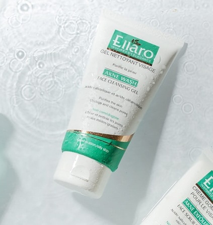 ژل شستشوی صورت پوست چرب و مختلط Acne Wash الارو - 150ml