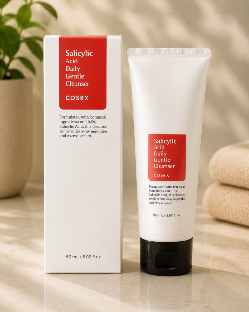 ژل شست‌وشوی روزانه صورت COSRX Salicylic Acid Daily Gentle Cleanser – حجم ۱۵۰ میلی‌لیتر