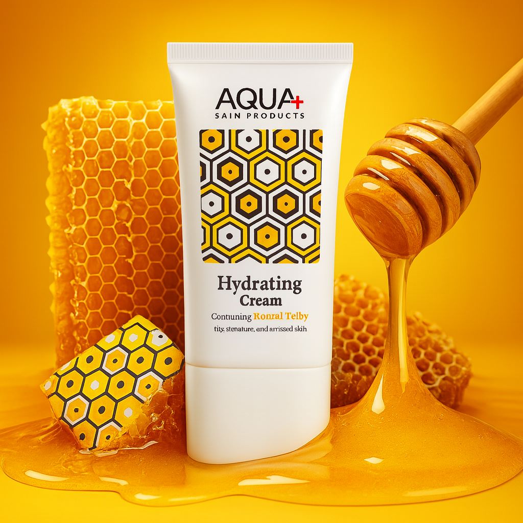 کرم آبرسان AQUA+ مدل Hydrating Cream (حاوی ژل رویال، آبرسان عمیق، ترمیم‌کننده و مناسب پوست خشک و حساس) ۵۰ میل