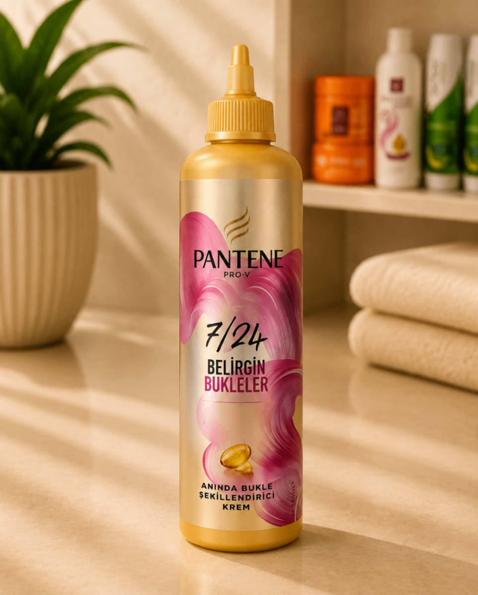 کرم حالت‌دهنده مو Pantene Pro-V Belirgin Bukleler (Defined Curls) – کرم حالت‌دهنده و تقویت‌کننده فر مو