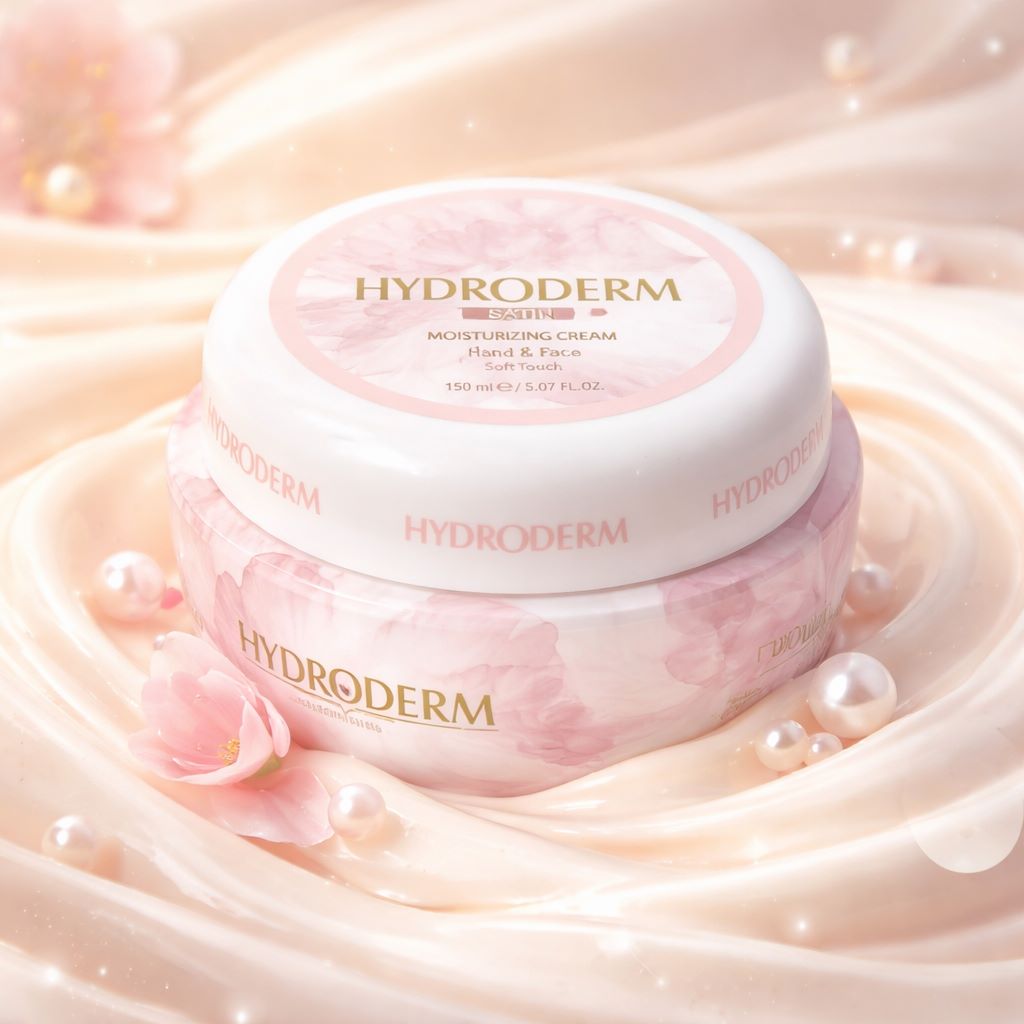 کرم مرطوب کننده دست و صورت هیدرودرم Hydroderm (آبرسان عمیق نرم کننده پوست) 150ml
