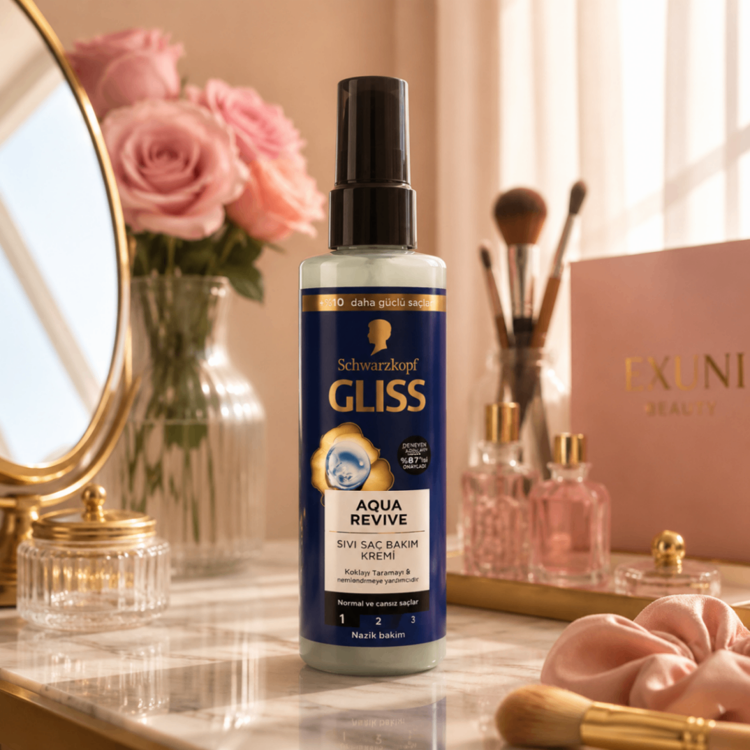اسپری دو فاز گلیس Aqua Revive آبرسان موی خشک و نرمال 200 میل