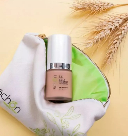 کرم پودر پمپی مدل Daily Defence شون - 30ml