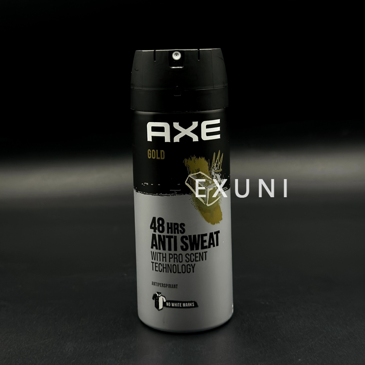 اسپری بدن 48 ساعته مدل Gold Anti Sweat اکس حجم 150ml