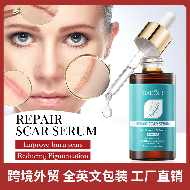 سرم ترمیم کننده رفع اسکار و جای زخم جوش سادور 40ml