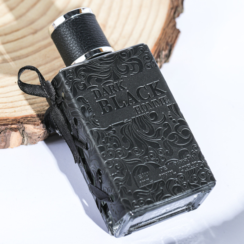 عطر Dark Blak Homme (مشابه دارک بلک اورکید ) 80 میل Jean Miss تلخ/گرم /گلی