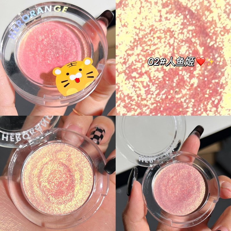 هایلایتر پودری طرح ببر HERORANGE کد 02