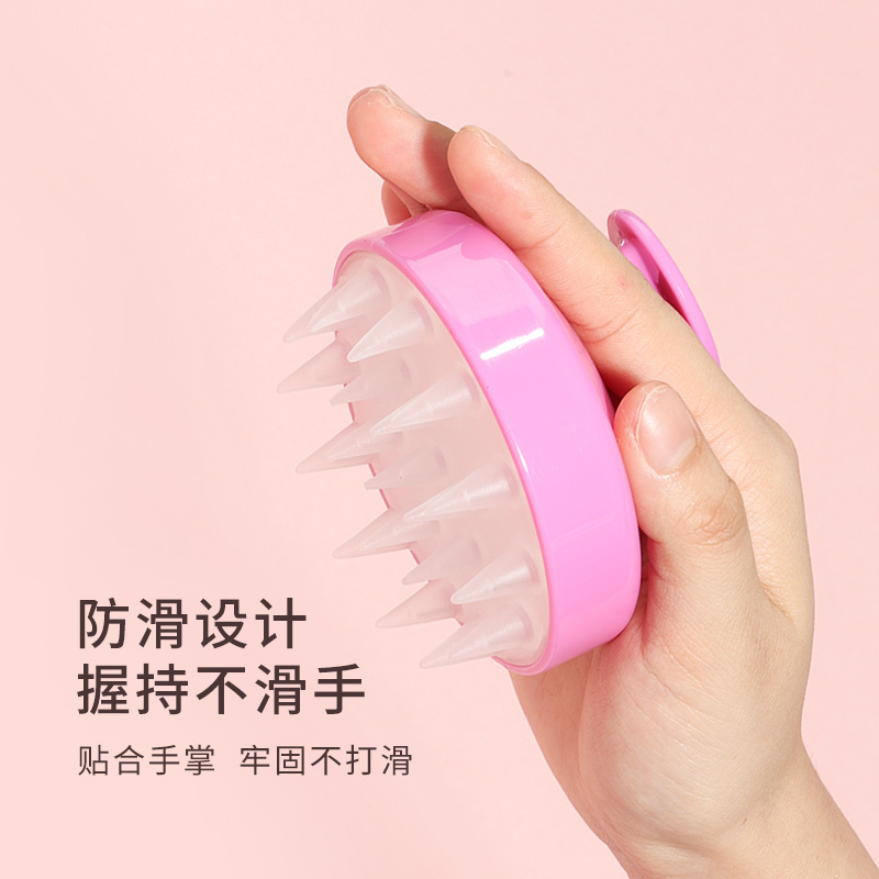 برس سیلیکونی سرشور و ماساژ کف سر - 2 رنگ