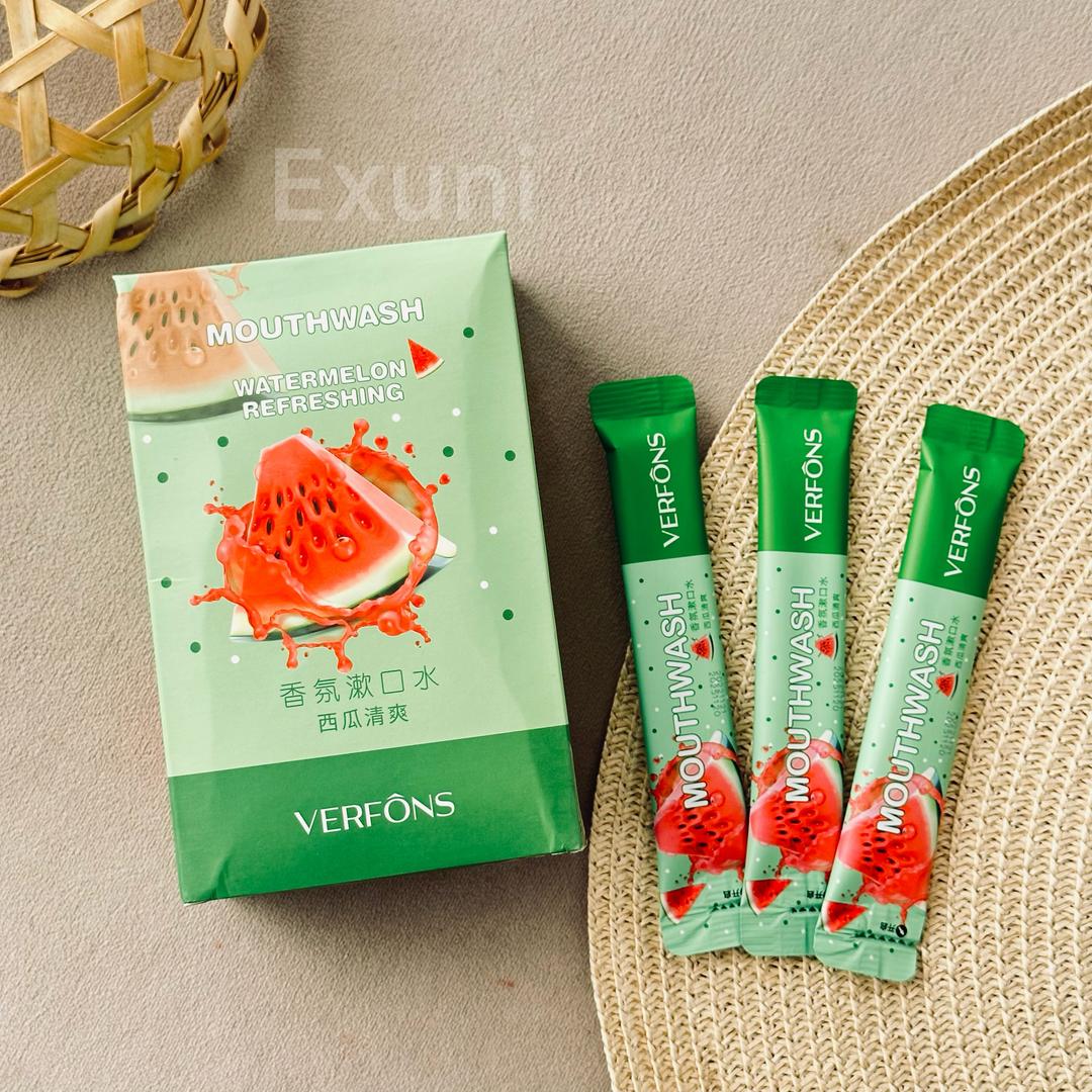 پک 20 ساشه ای دهانشویه میوه ای هندوانه VERFONS