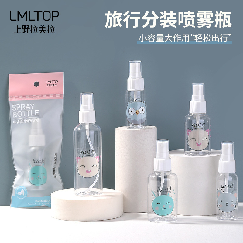 ظرف اسپری مسافرتی LMLTOP ‏مدل LM726‏ طرح حیوانات - 75ml