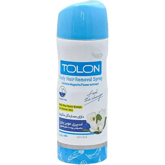 اسپری موبر بدن پوست معمولی گل مگنولیا 200میل TOLON