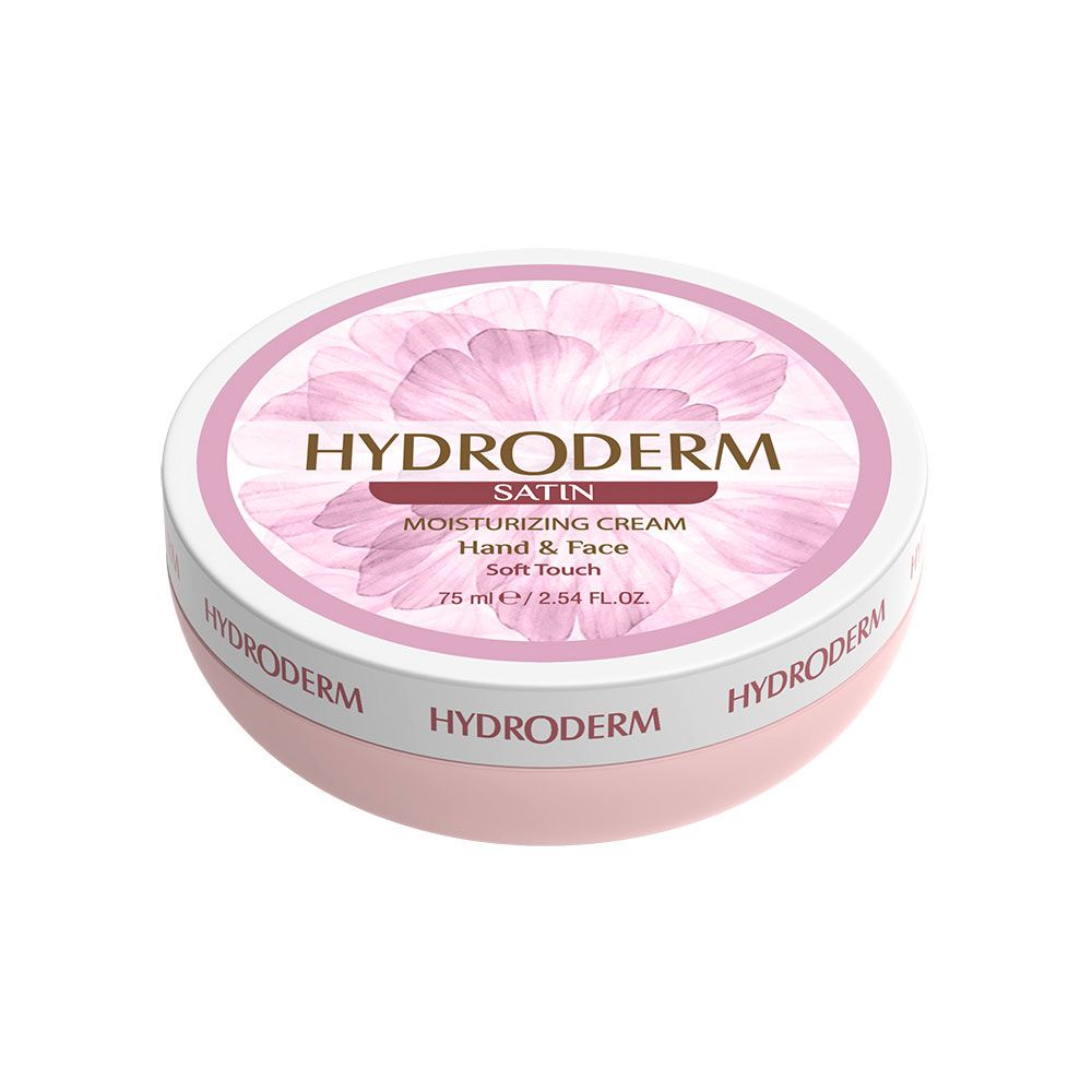 کرم مرطوب کننده و نرم کننده دست و صورت Satin هیدرودرم 75ml