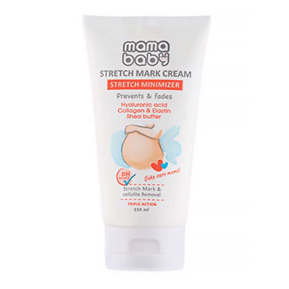 کرم درمان استرچ مارک و ضد ترک پوستی مامابیبی - 150ml