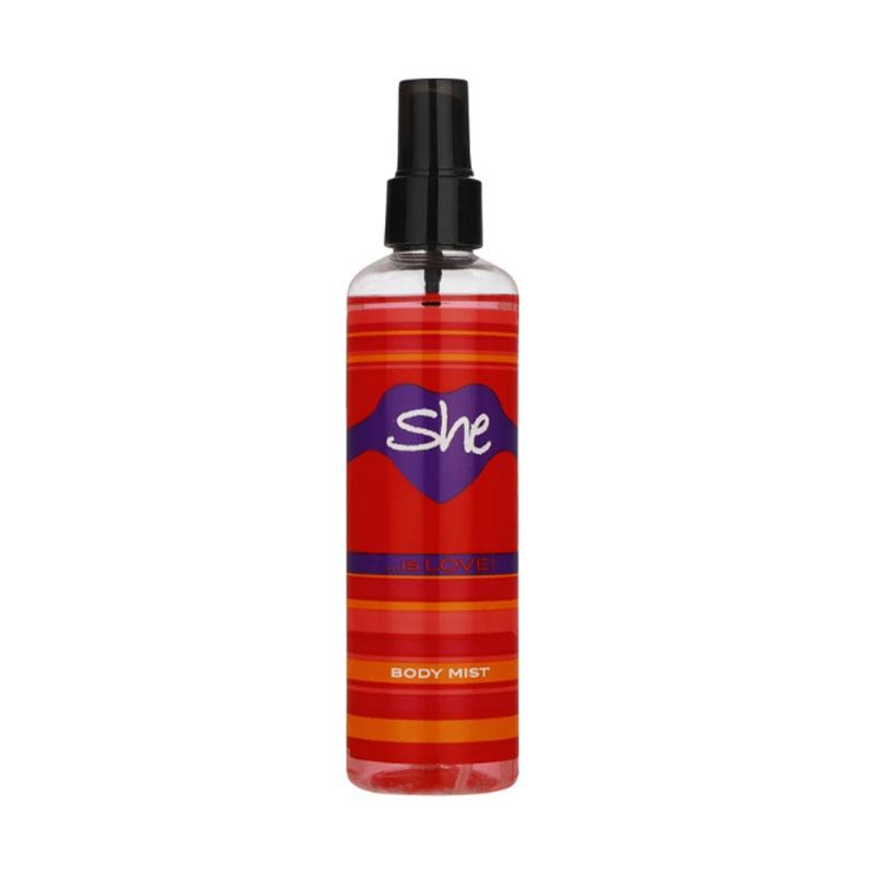 بادی میست زنانه شی مدل is Love (رایحه میوه‌ای و شیرین) - 220ml
