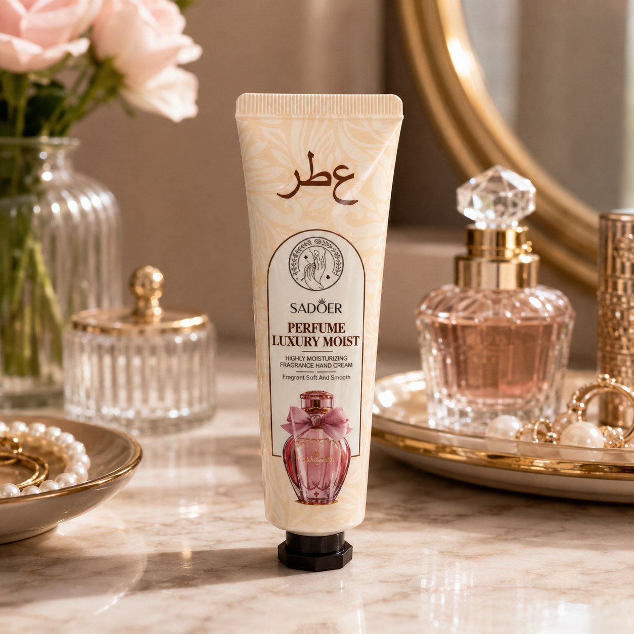 کرم مرطوب کننده دست سادور مدل Perfume Luxury Moist حجم 30 گرم