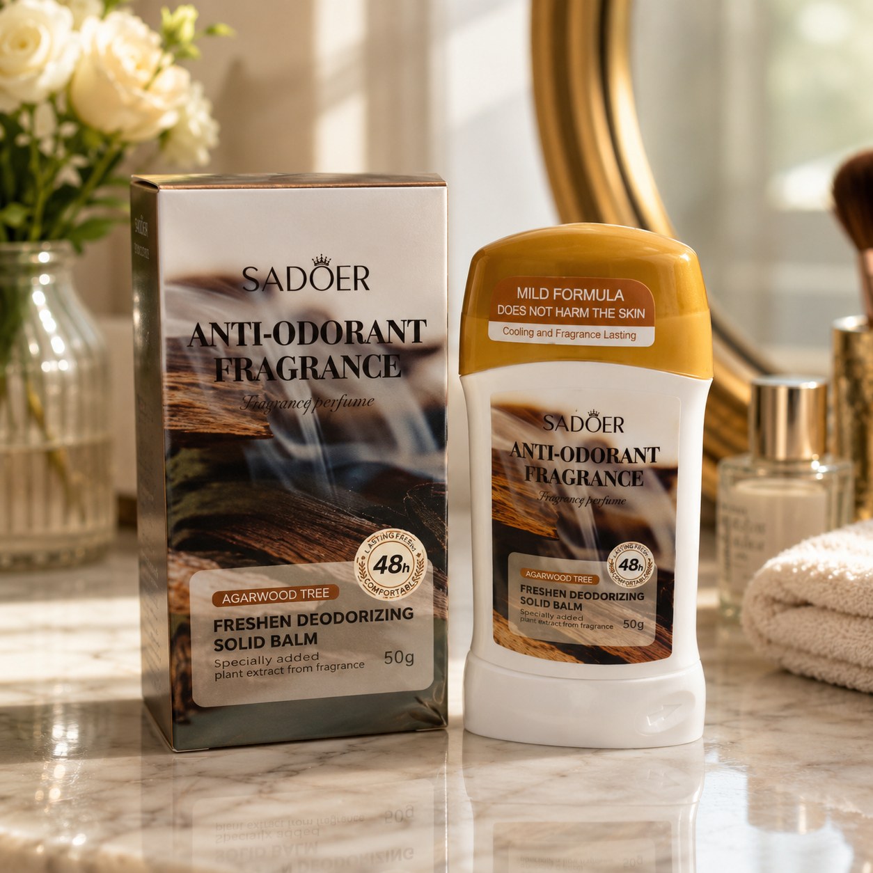 استیک دئودورانت سادور مدل Agarwood Tree حجم 50 گرم