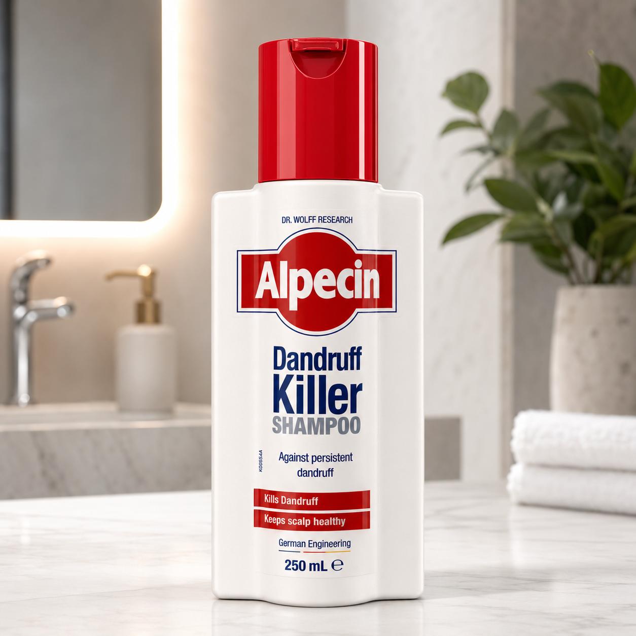 شامپو ضدشوره آلپسین برای شوره مقاوم250ml Alpecin Dandruff Killer