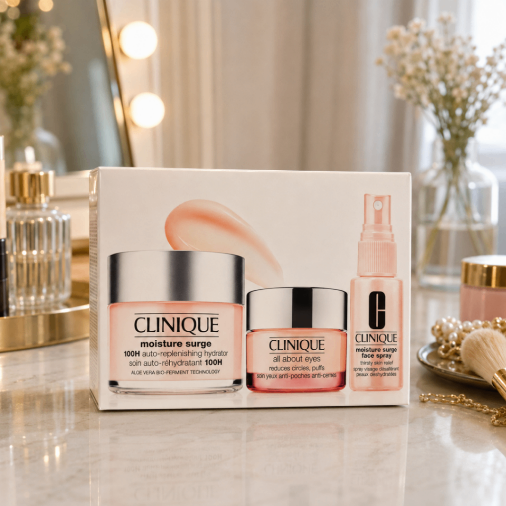 ست مراقبت از پوست Clinique Moisture Surge سه تکه