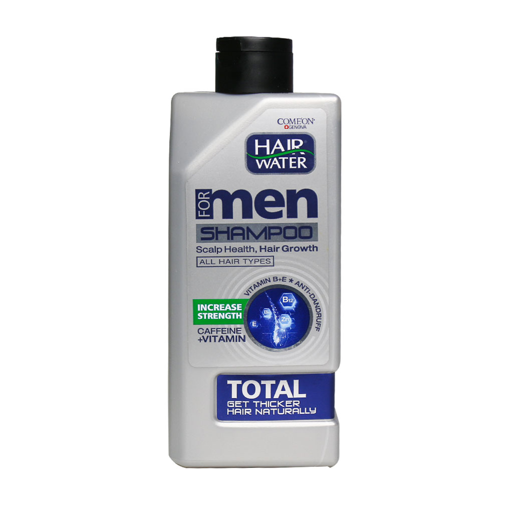 شامپو مردانه تقویت کننده ضد شوره انواع مو مدل Total کامان - 410ml