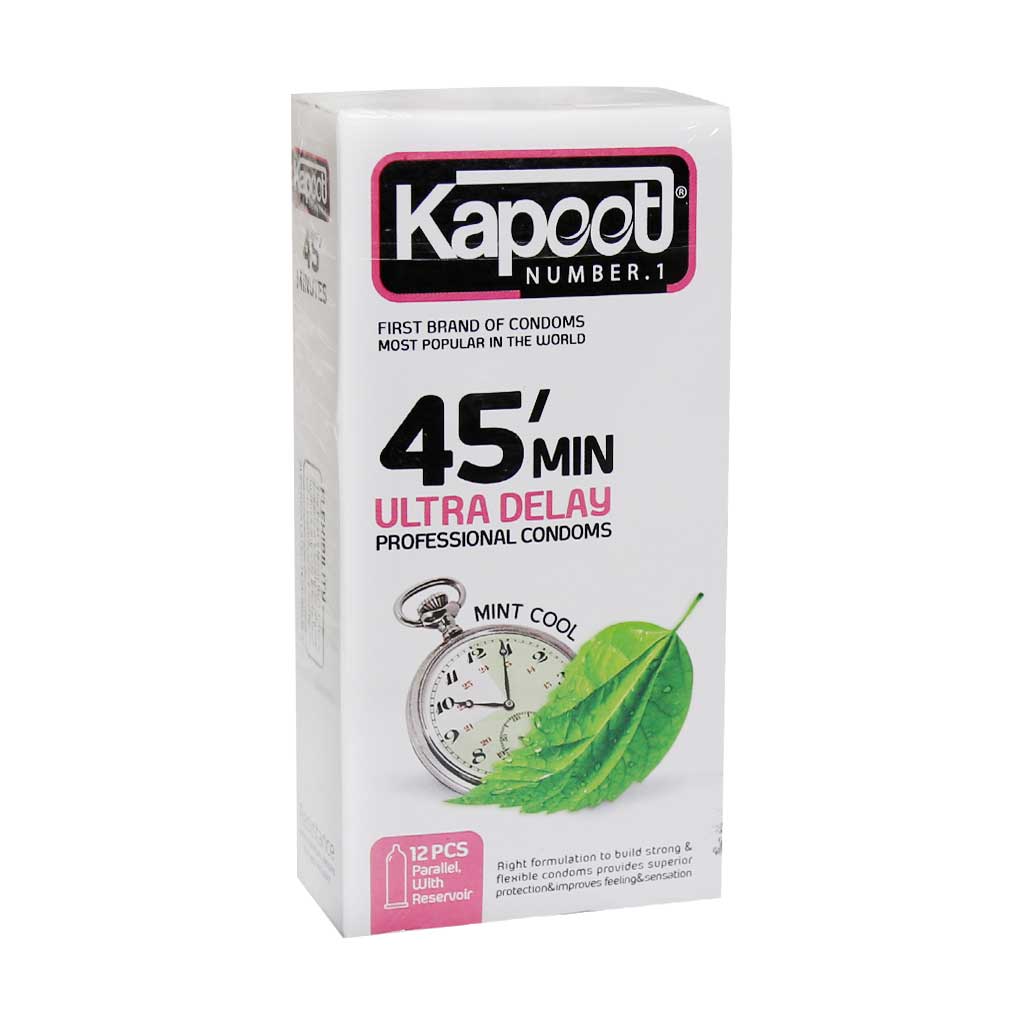 کاندوم 45 دقیقه تأخیر Ultra Delay کاپوت - 12 عددی