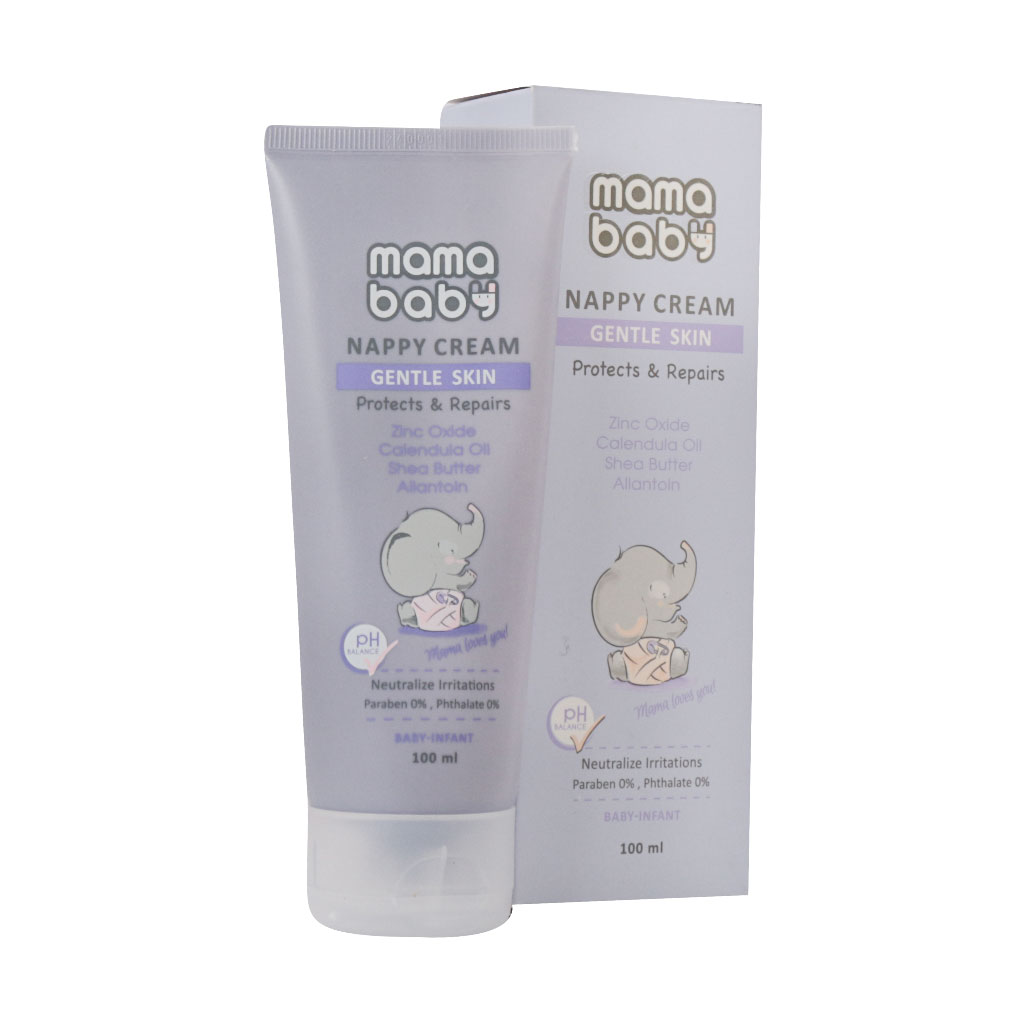 کرم سوختگی پا نوزاد التهاب پوست زینک اکساید و کالاندولا مامابیبی - 100ml