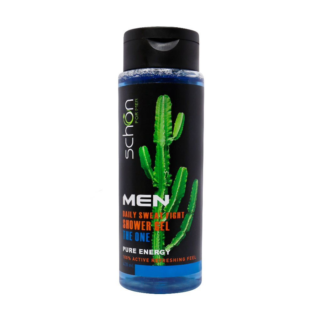 شامپو بدن مردانه انواع پوست عصاره کاکتوس The One شون420ml