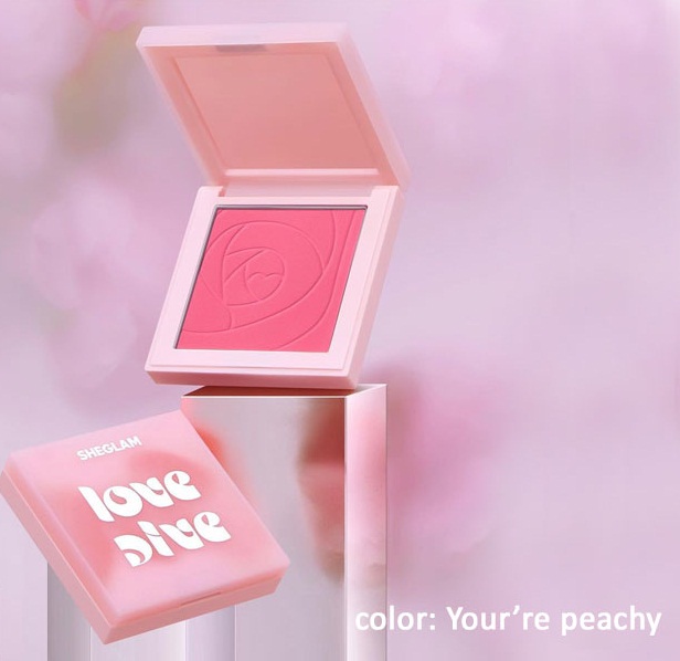 رژگونه پودری رنگ You’re Peachy شیگلم