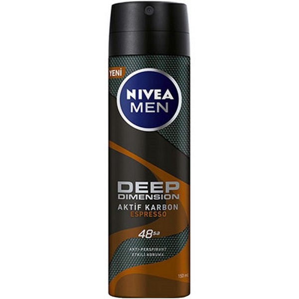 اسپری نیوا مدل deep black carbon espresso150ml