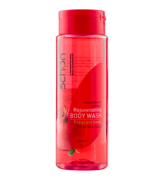 شامپو بدن جوانساز انواع پوست عصاره انار شون420ml