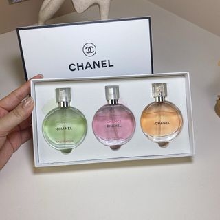 ست 3 عددی عطر مینیاتوری شنل ساخت فرانسه ((پکیج اورجینال))