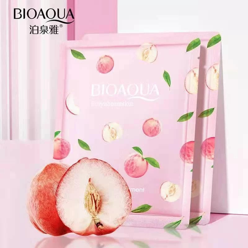 ماسک ورقه ای آبرسان و روشن کننده هلو بیواکوا