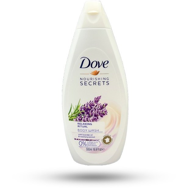 شامپو بدن بدون سولفات روغن لوندر و عصاره رزماری داو حجم 500ml ساخت امارات