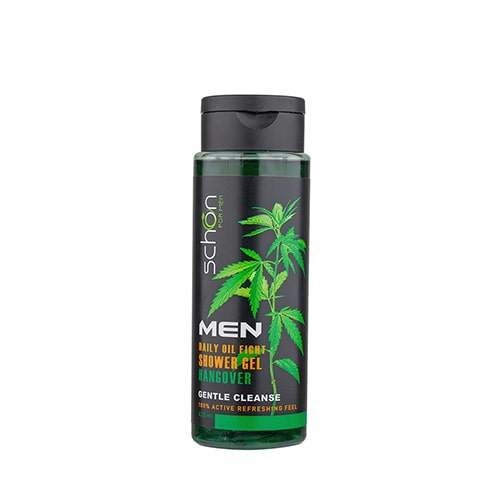 شامپو بدن مردانه پوست چرب عصاره گزنه Hangover شون420ml(مرکبانی و شیرین)