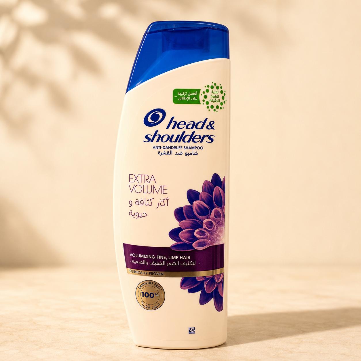 شامپو ضدشوره موهای نازک و کم‌حجم400ml (Extra Volume) HEAD&SHOULDERS
